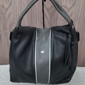 Bruno rossi authentic fine leather shoulder/handbag